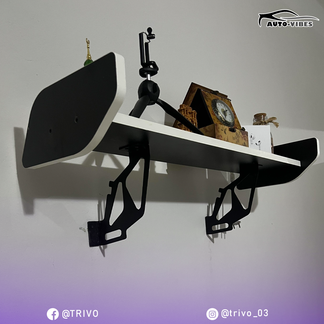 رف حائط رياضي بتصميم عصري