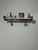 رف حائط رياضي بتصميم عصري